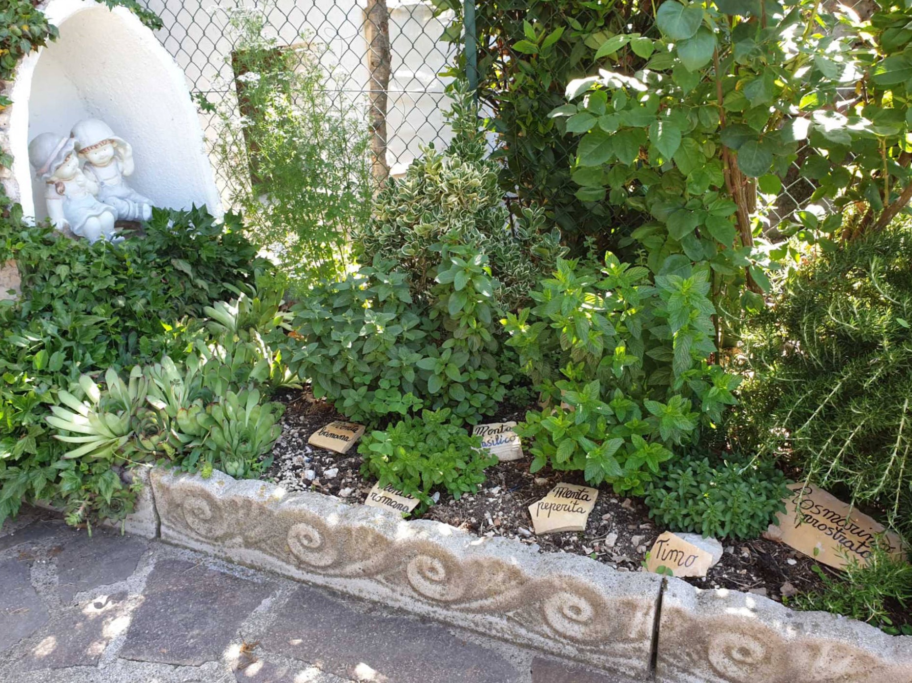 le erbe aromatica in agriturismo a norcia