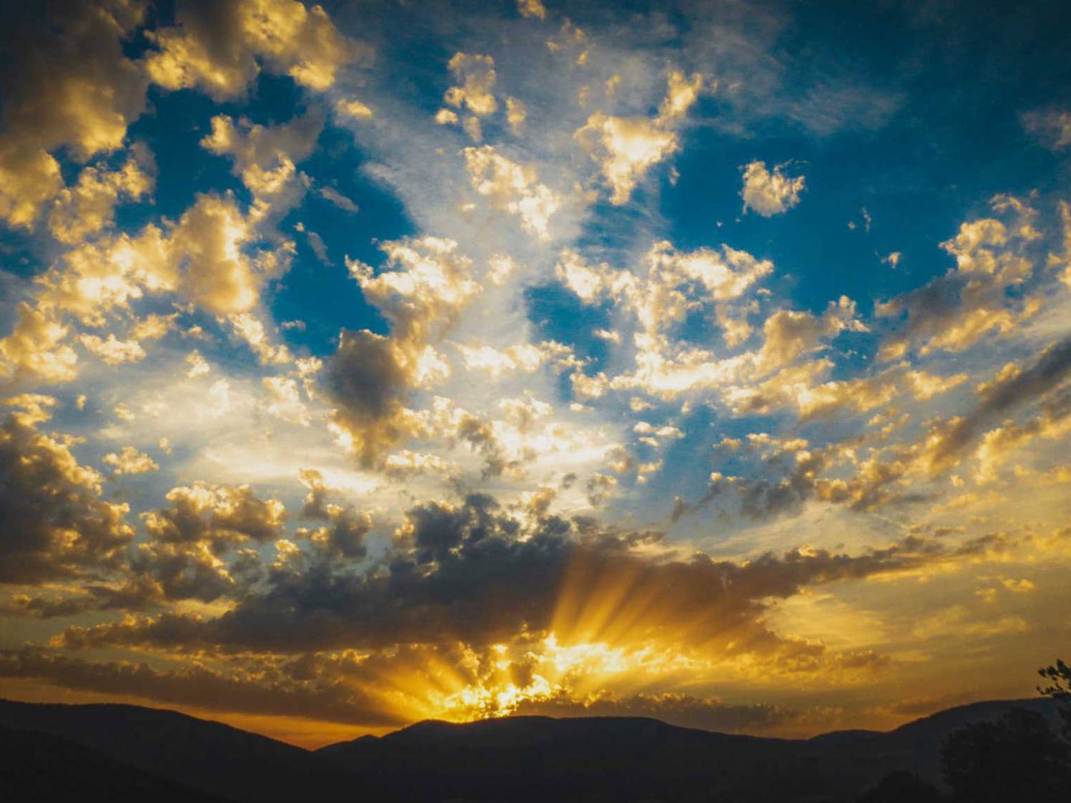 panoramiche al tramonto